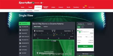 sporty bet tz|Online Sports Betting Tanzania & Live Betting Odds at Sportybet.com.